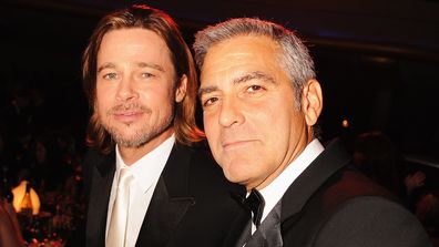 Brad Pitt and George Clooney