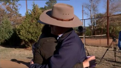 Mr Turnbull was made emotional by the impact of the drought on rural families in NSW. Picture: 9NEWS