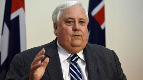 Clive Palmer rules out Senate seat run