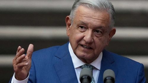 Mexican President Andres Manuel Lopez Obrador posted a photo on Twitter of what he says is an elf.