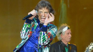 Sir Mick Jagger of The Rolling Stones.