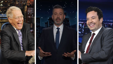 David Letterman, Jimmy Kimmel, Jimmy Fallon