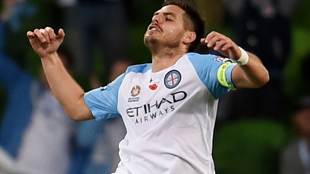 Sydney FC keeper Danny Vukovic head heaped praise on Melbourne City star Bruno Fornaroli. (AAP)