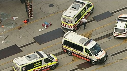 Two ambulance crews and a specialist medical trauma unit rushed to her aid. (9NEWS)