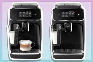 9PR: Philips 2200 LatteGo Fully Automatic Espresso Coffee Machine, Black
