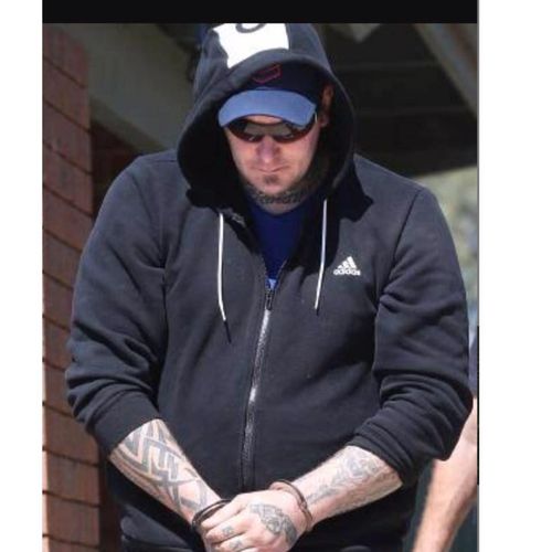 Karl "Bang Bang" Holt has alleged links to the Bandidos bikie gang. (Facebook)