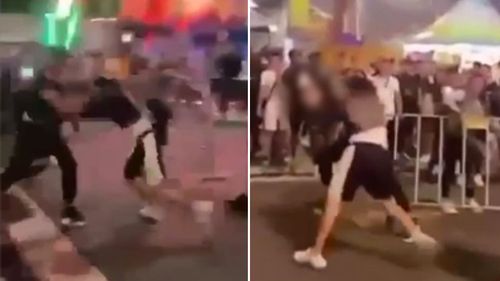 A teen died after a stabbing at Sydney's Royal Easter Show.