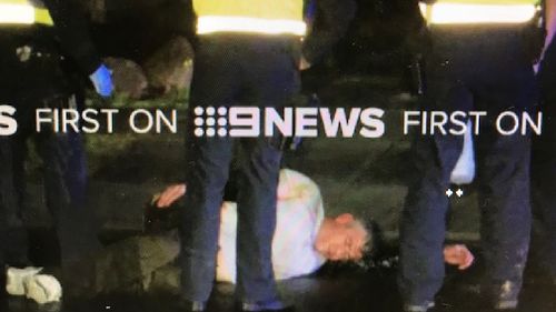 A 39-year-old man was arrested at the scene. (9NEWS)