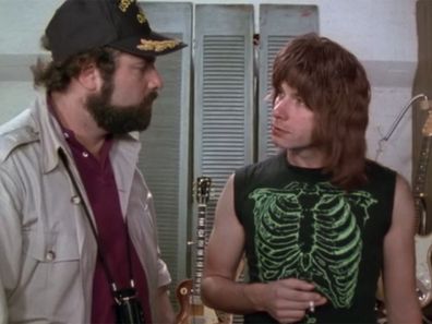 Rob Reiner with Christopher Guest in his directorial debut This Is Spinal Tap.