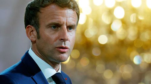 French President Emmanuel Macron.