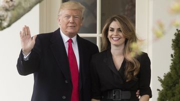 Hope Hicks was one of Donald Trump's closest aides.