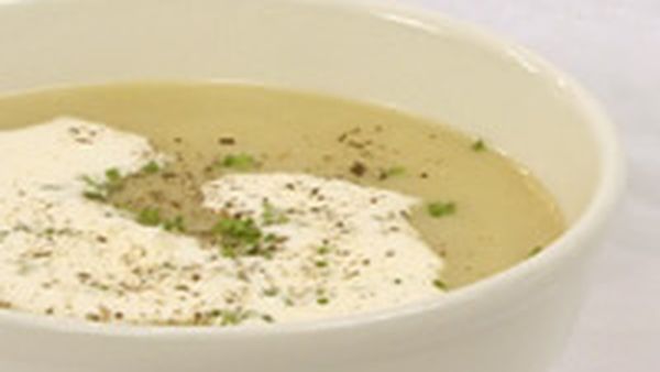 Jerusalem artichoke soup