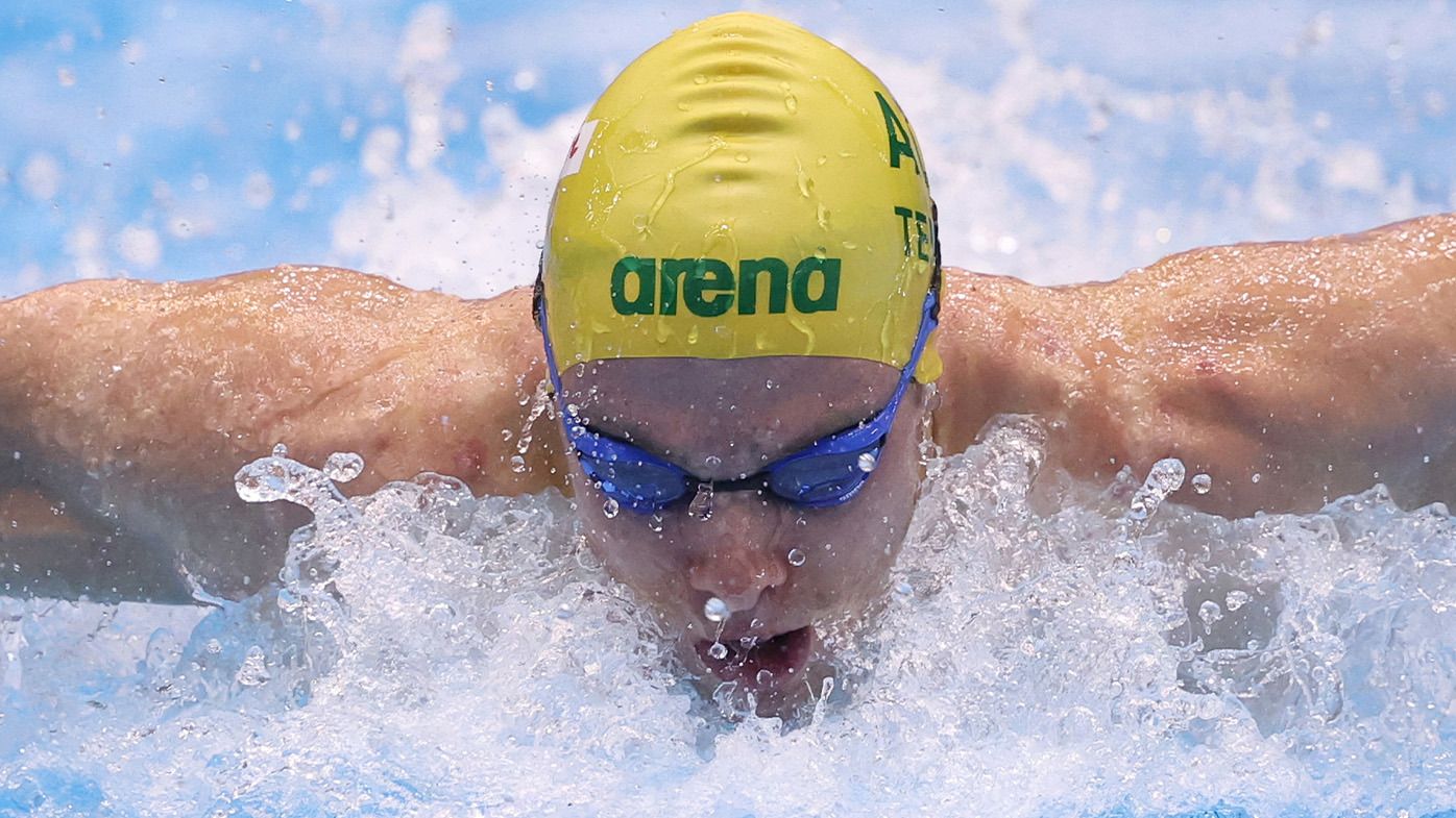 Olympic rivals warned as Aussie Matt Temple shatters national record with scorching swim