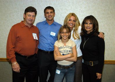 Jamie Spears, Bryan Spears, Jamie-Lynn Spears, Britney Spears and Lynne Spears