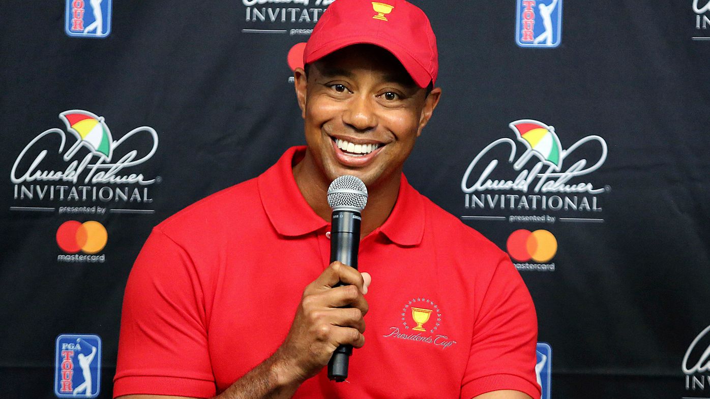 Tiger Woods and Ernie Els unveiled as President Cup captains