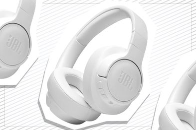 9PR: JBL Tune 760 Wireless Noise Cancelling Headphones, White