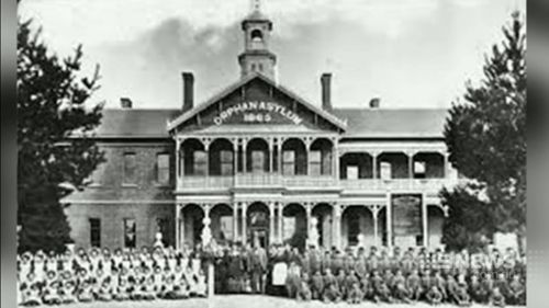 The former Ballarat orphanage was built in the 1860s and closed in the 1980s. (9NEWS)