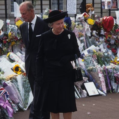 Queen Elizabeth Princess Diana brooch