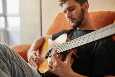 Man playing guitar