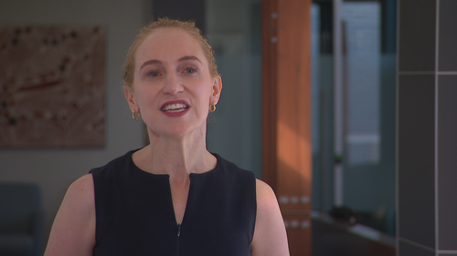 "It's like the sniffer dogs that find the fruit and veg and drugs at the airport, they're trained against what they need to find," The Melanoma Institute's Professor Georgina Long said.