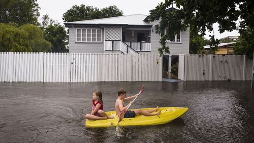 Photographer Andrew Rankin's flood shot which made the cover of the New York Times.