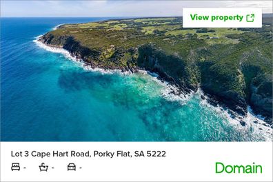 hectares ocean Kangaroo Island real estate listing land 