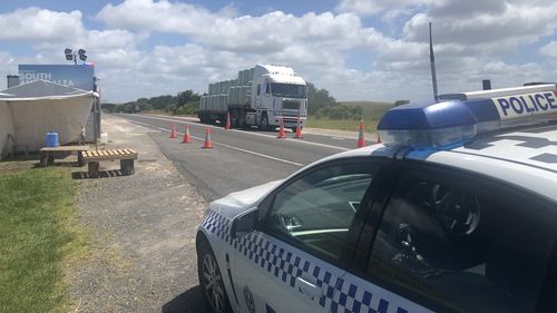 South Australia Victoria border.