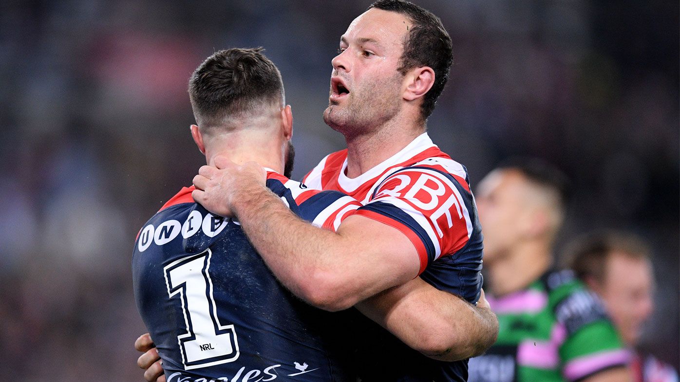 Roosters go top of NRL ladder with win over South Sydney Rabbitohs