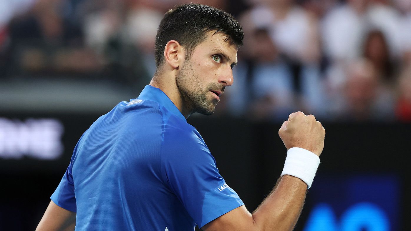 Novak Djokovic fends off superb teen in first-round Australian Open match