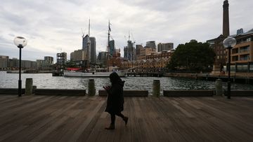 A quiet Sydney as new coronavirus restrictions came into force