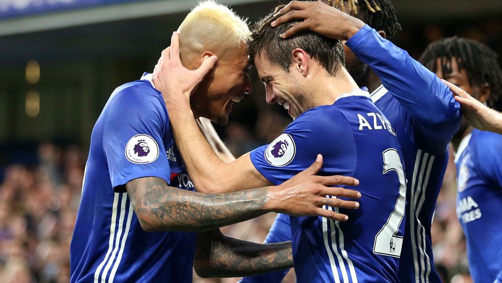 Chelsea celebrate EPL title with goal-scoring blitz over Watford