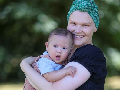 Melanie Thackeray was diagnosed with breast cancer while pregnant with her second child
