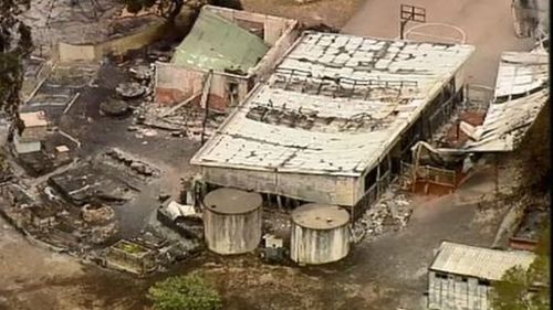 Clifton Creek Primary in Gippsland has been destroyed by bushfire.