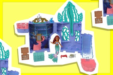 9PR: Disney The Little Mermaid Storytime Stackers Ariel's Grotto Playset