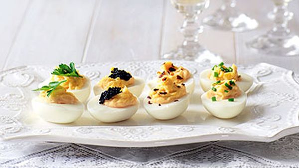 Devilled eggs