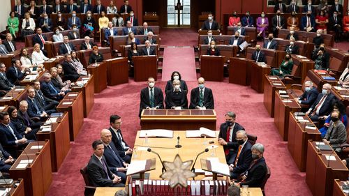 The 47th Parliament of Australia is opened