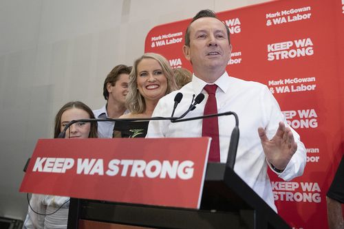 Wa Premier Mark Mcgowan Takes On Treasurer Role After Crushing Election Win