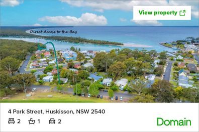 Beach shack New South Wales Domain listing 
