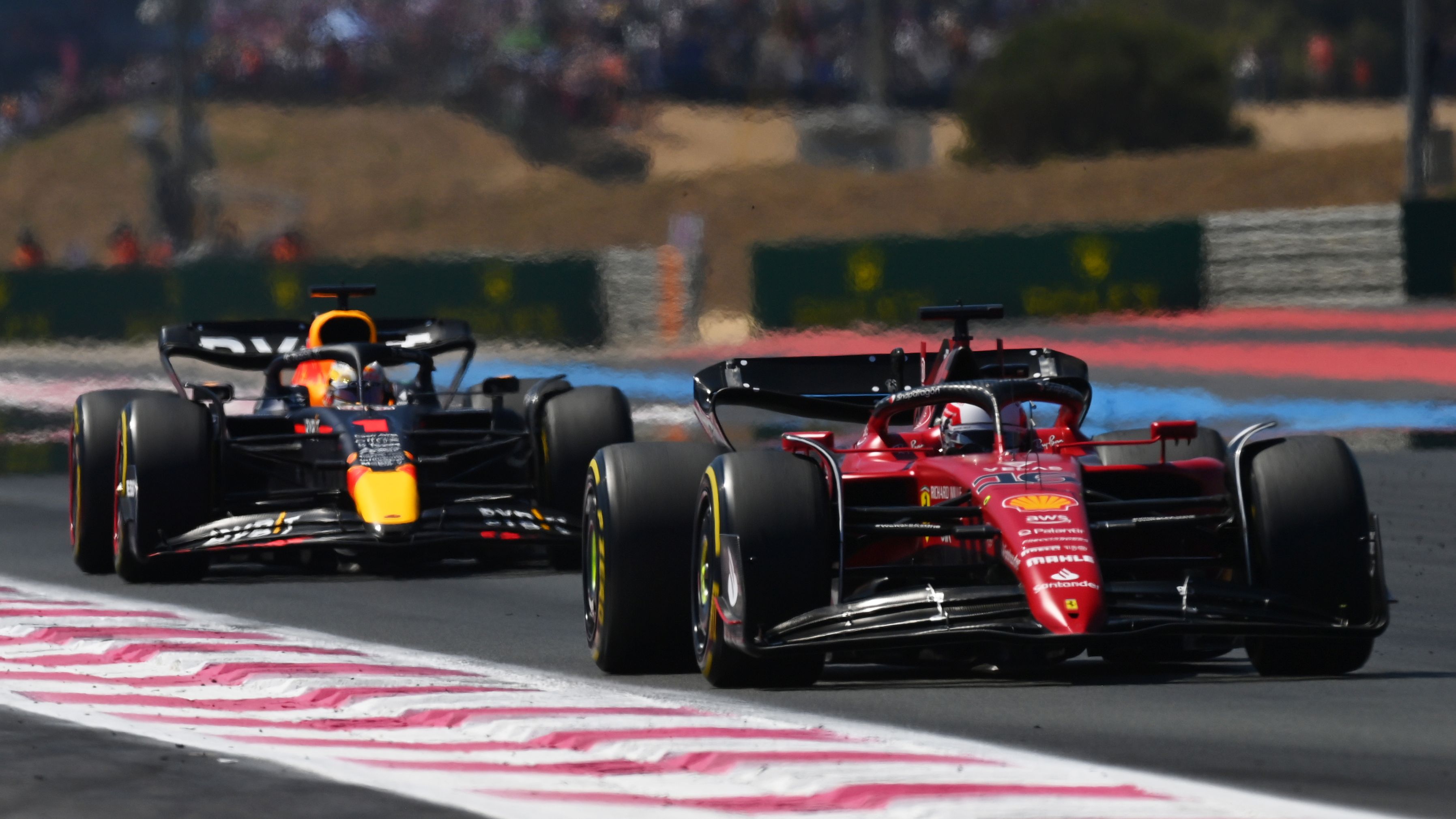 Max Verstappen wins French Grand Prix as race leader Charles Leclerc crashes out