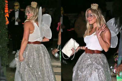 Hilary pulls off the "casual country fairy" look with ease.