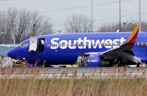 Southwest says it will inspect similar engines in its fleet over the next 30 days.

