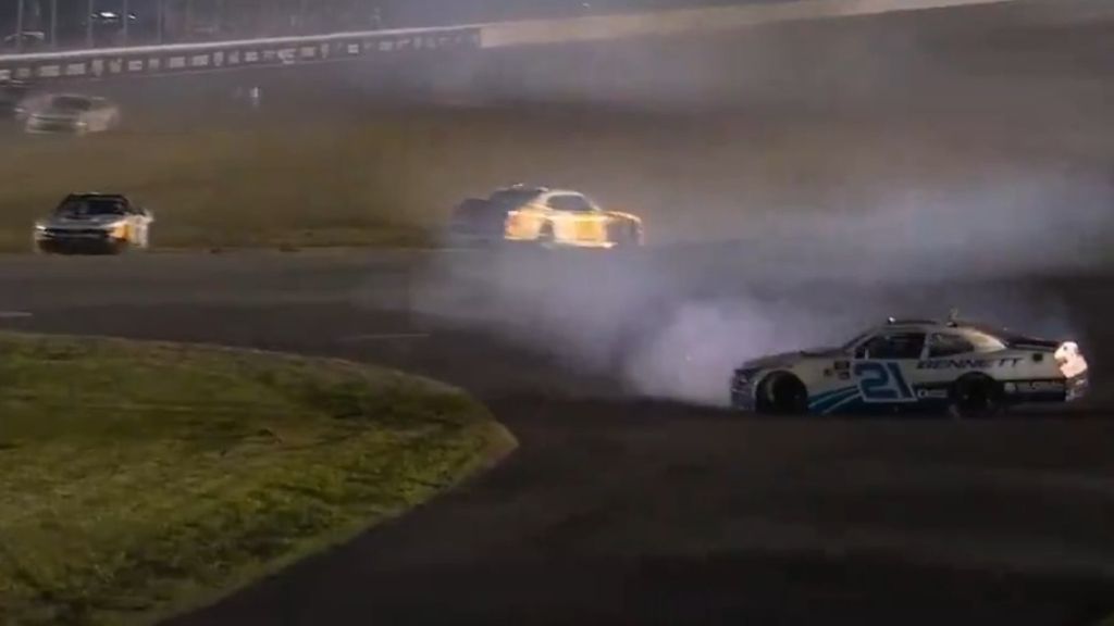 Shane van Gisbergen finishes 12th in 'wild' NASCAR Xfinity Series debut