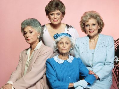 Betty White, life in pics, Golden Girls