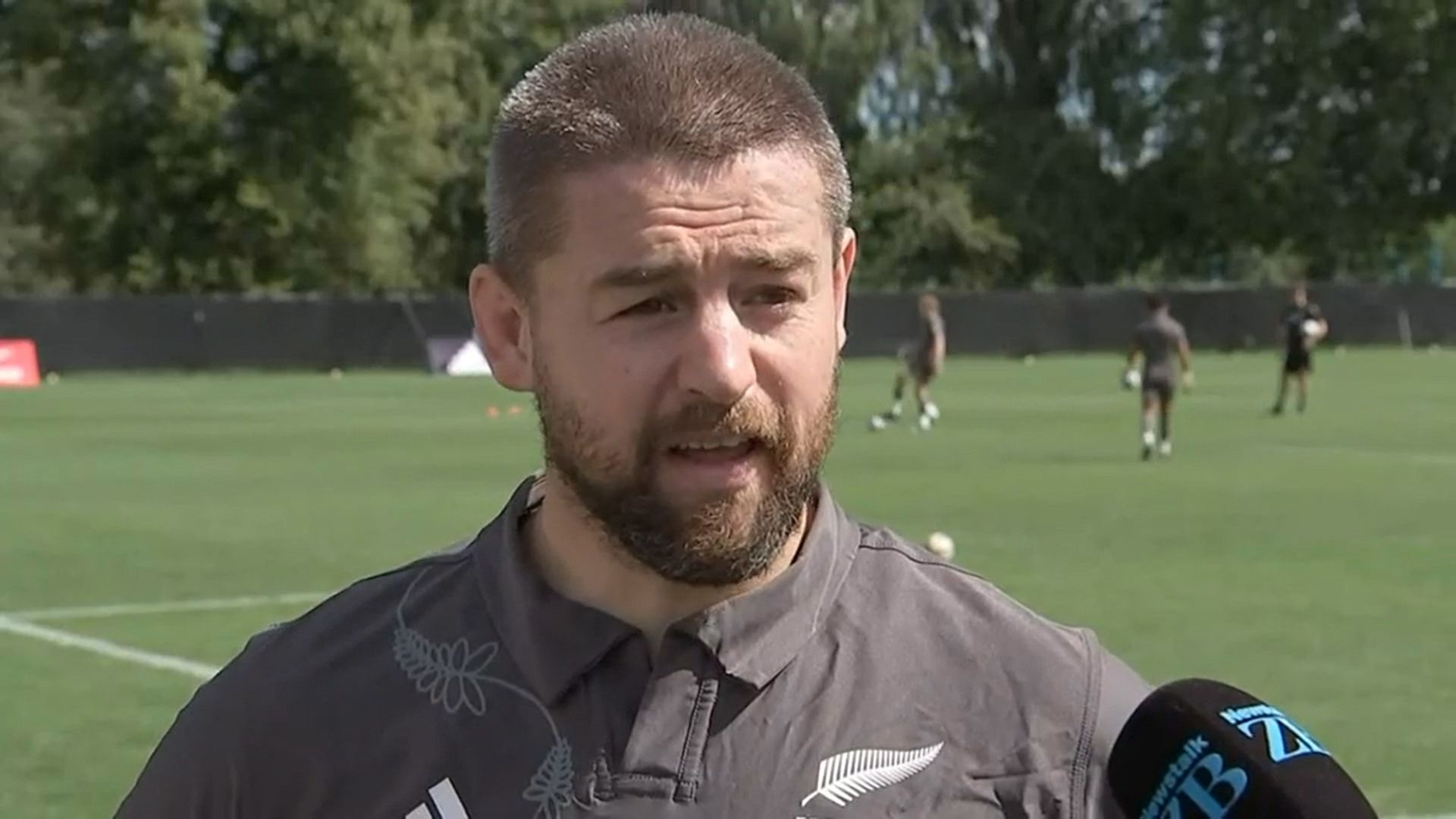 Dane Coles reacts to the news Steve Hansen has joined the Wallabies camp.