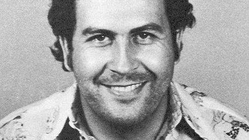 Colombian drug cartel Pablo Escobar.