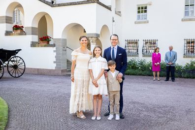 A royal family reunion! Princess Madeleine of Sweden returns home to  celebrate sister Crown Princess Victoria's birthday