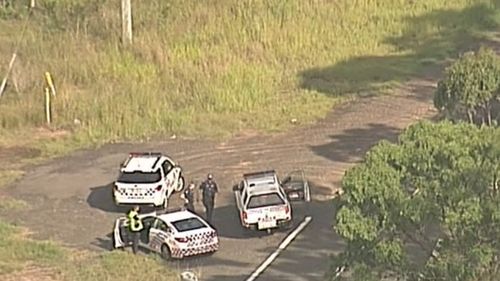 The offenders have led authorities on a 300-kilometre pursuit across Queensland's south-east. (9NEWS)