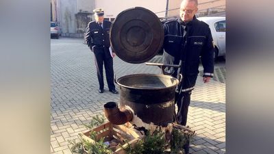 Police hunt for 'witches' after teen is boiled in cauldron at festival