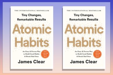 9PR: Atomic Habits by James Clear book cover.