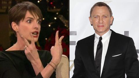 Hathaway with words: Anne Hathaway's 'f--- you!' war with Daniel Craig